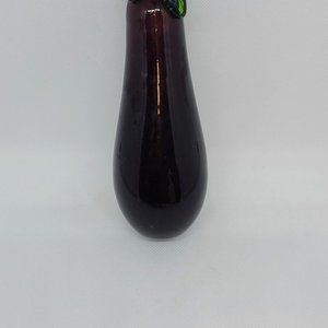 Art Glass Eggplant